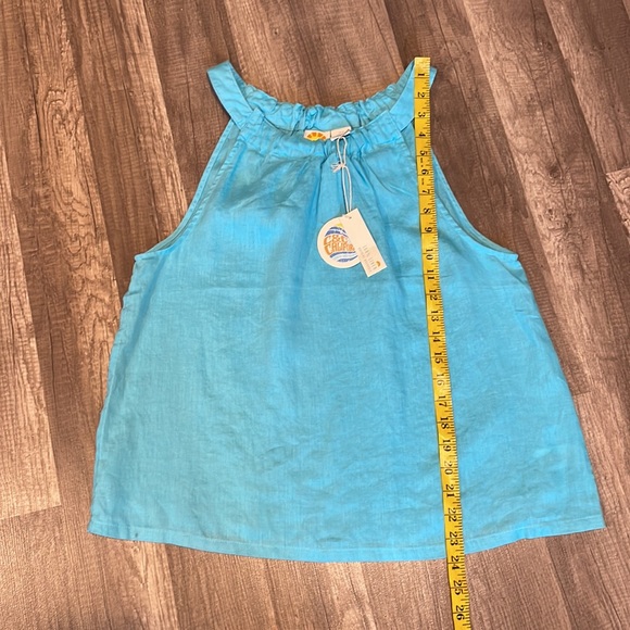 NWT C&C California 100% Linen Tank. Medium - Picture 3 of 7